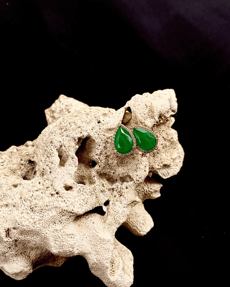 Emerald Studs