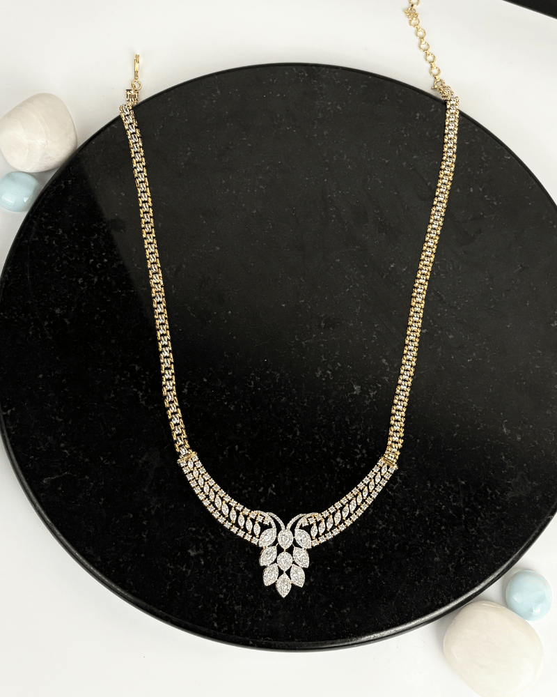 Rivaaz Petal Diamond Mangalsutra