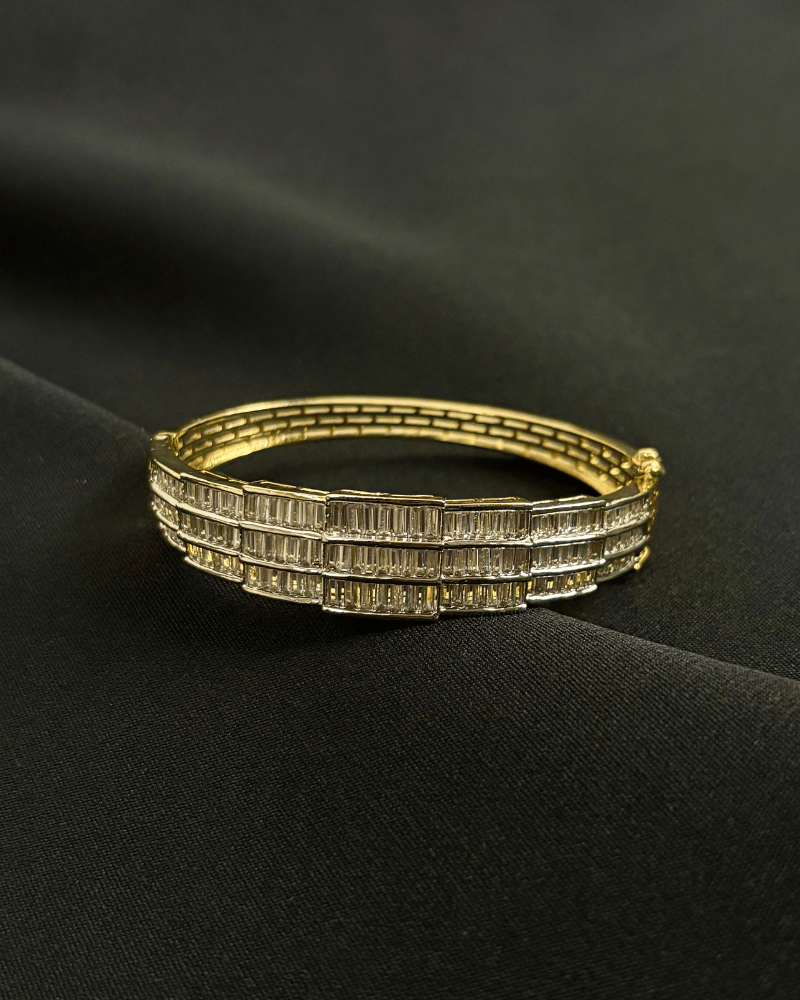 3 Line Diamond Bracelet | Openable