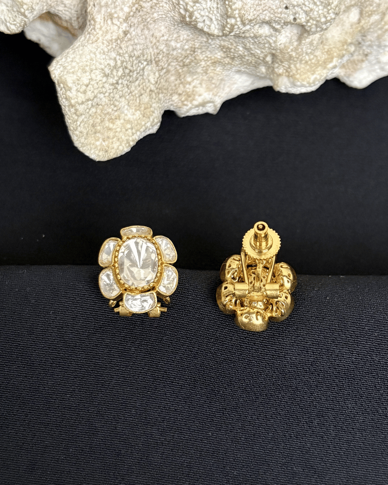 Roshira Bloom Polki Studs