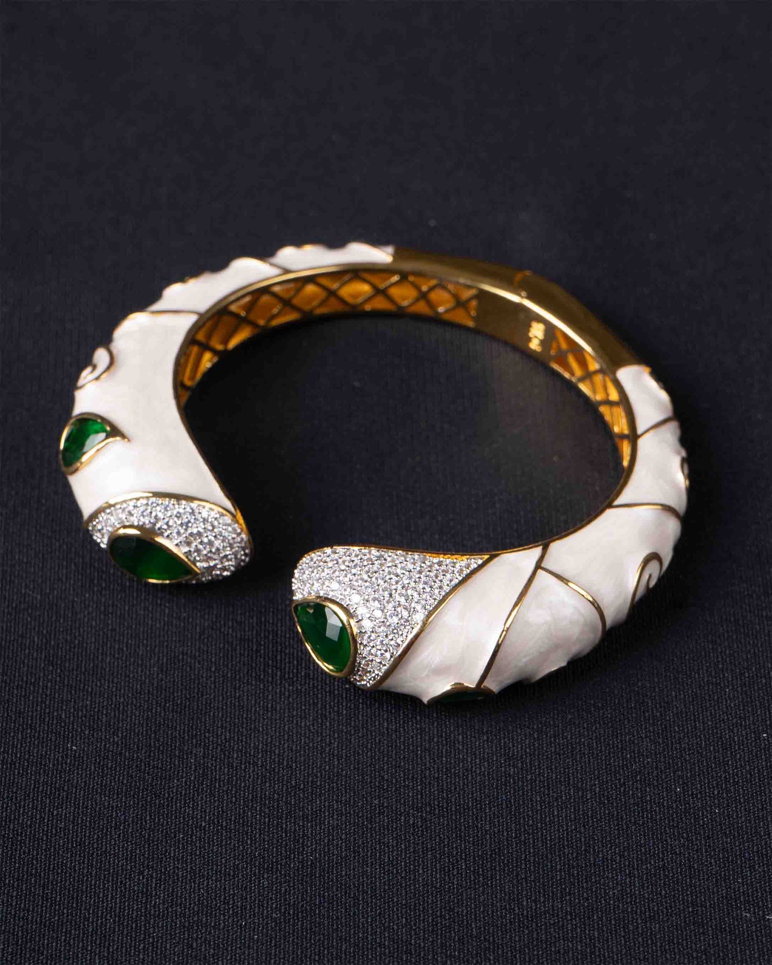 Imperial Emerald Cuff