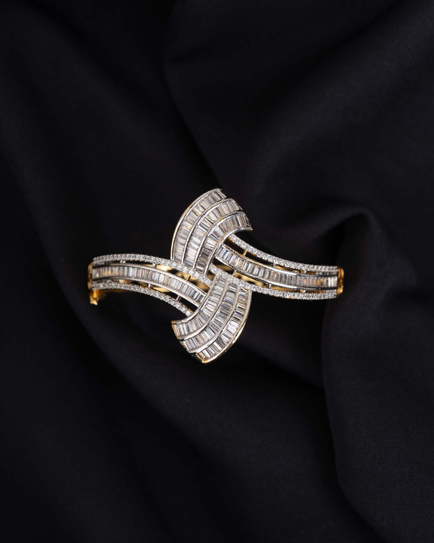 Gracy Diamond Bracelet | Choki Stones | 18K Gold Plating