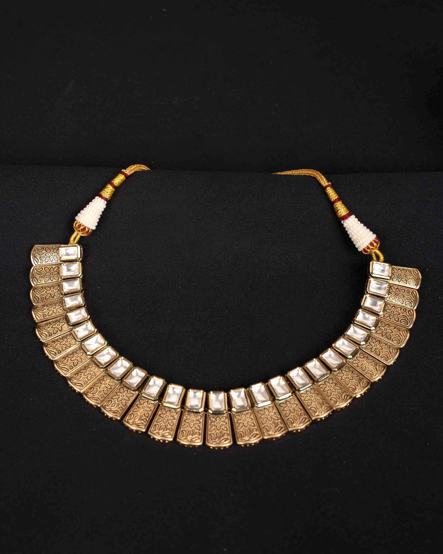 Royal Manikarnika Kundan Necklace | Mint Work