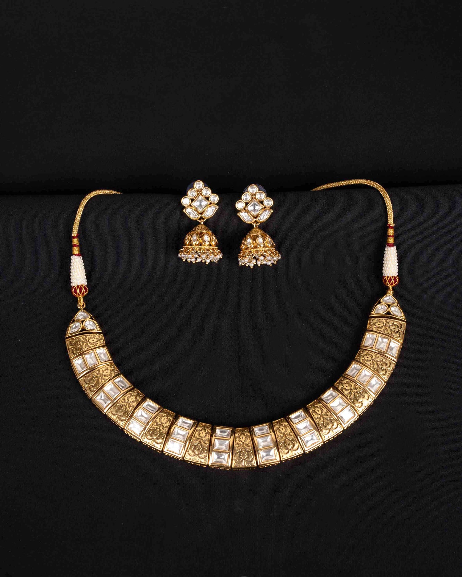 Abhilasha Polki Necklace | Mint Work