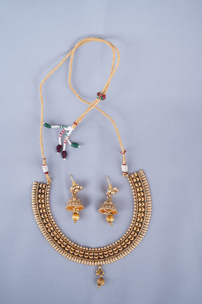 Golden Drop Necklace