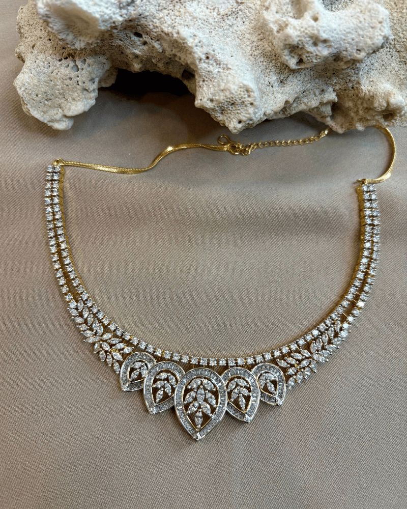 Classic Diamond Necklace Set