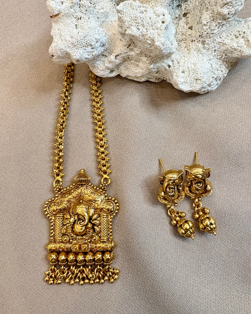Ganesha Pendant Set