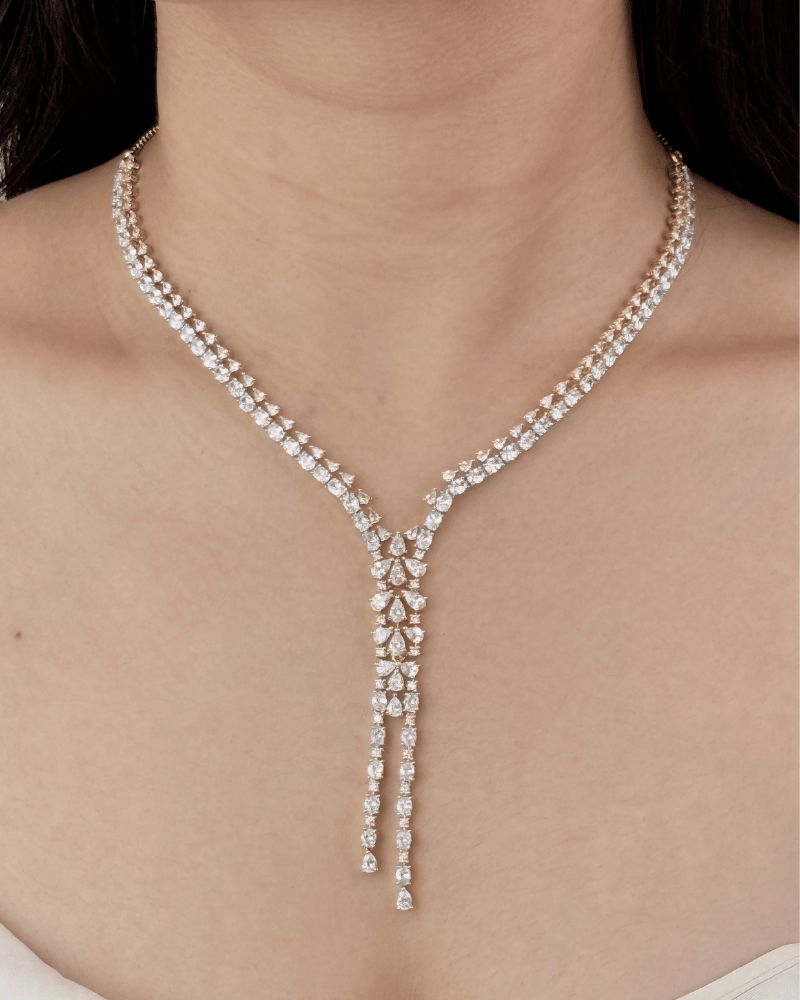 Aveline Falls Diamond Necklace