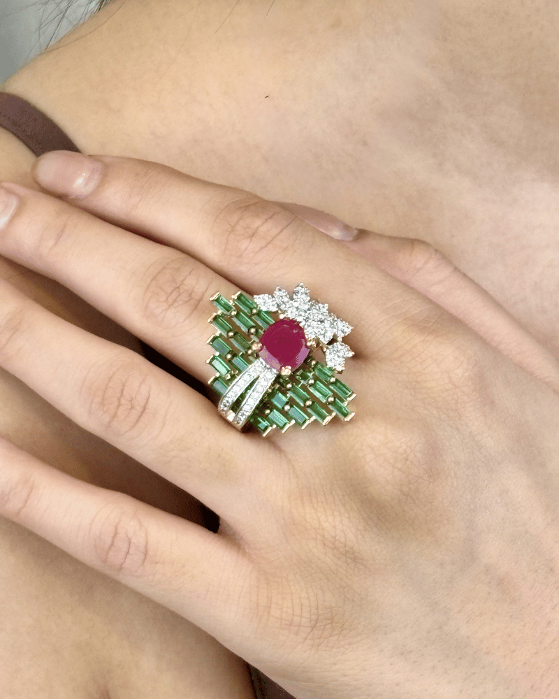 Designer Cocktail Ring