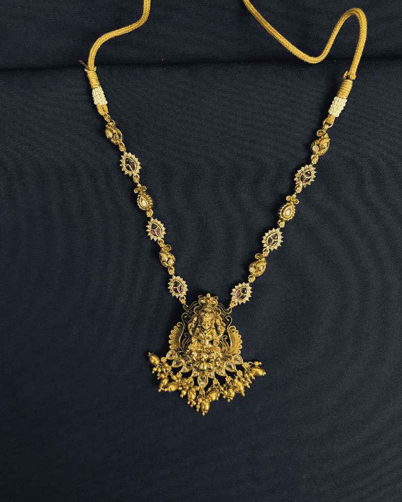 Golden Laxmi Necklace