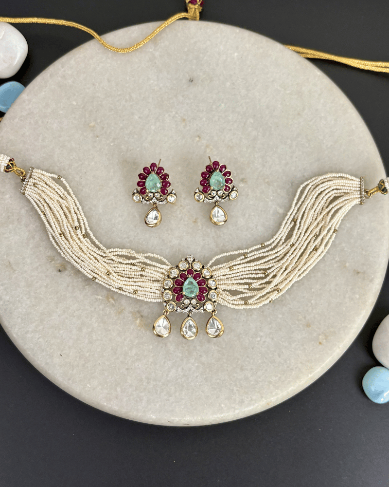Anamika Victorian Polki Choker