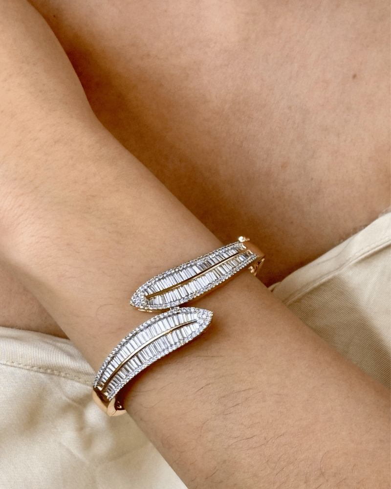 Featherline Diamond Bracelet | Openable