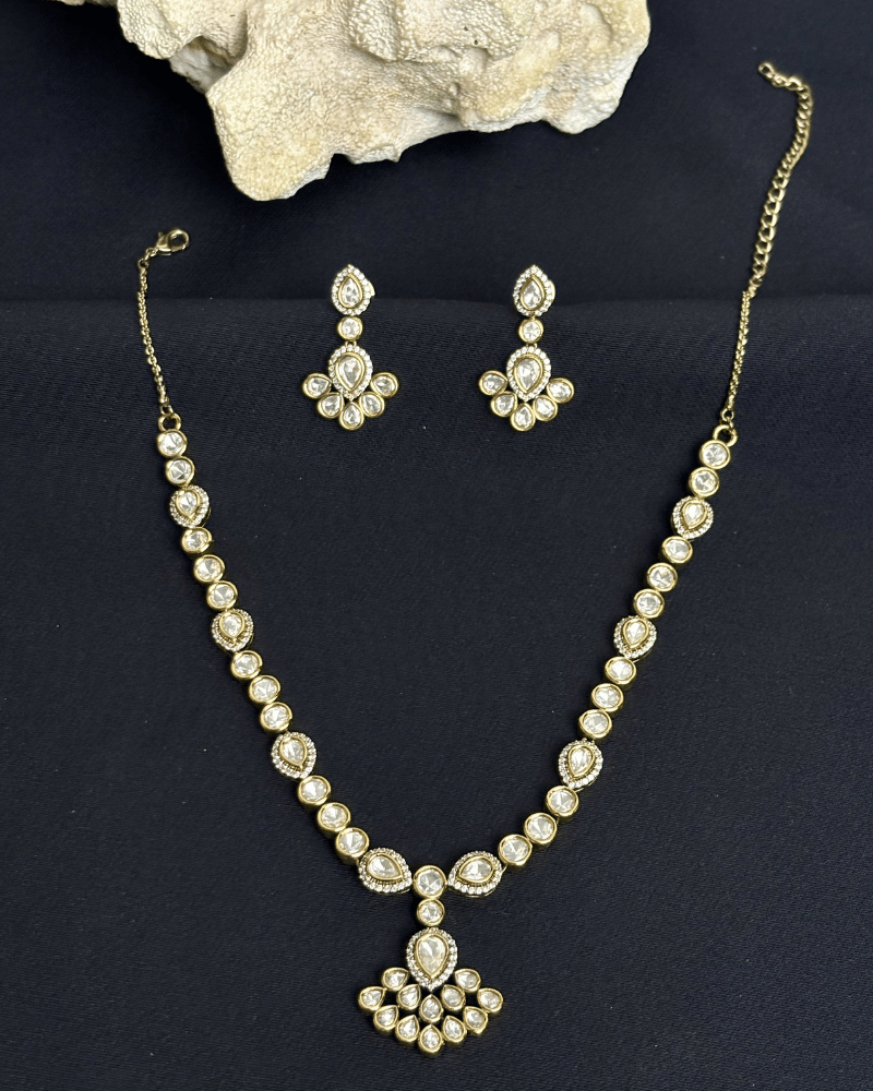Shahi Victorian Polki Necklace