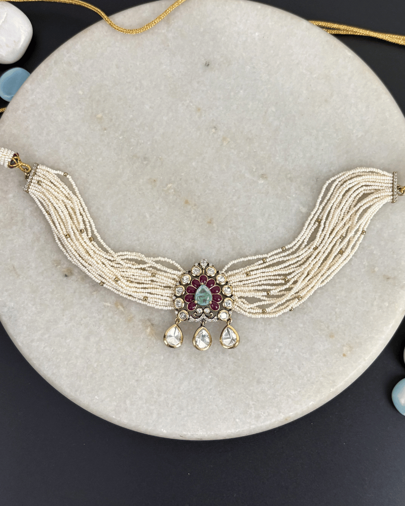 Anamika Victorian Polki Choker