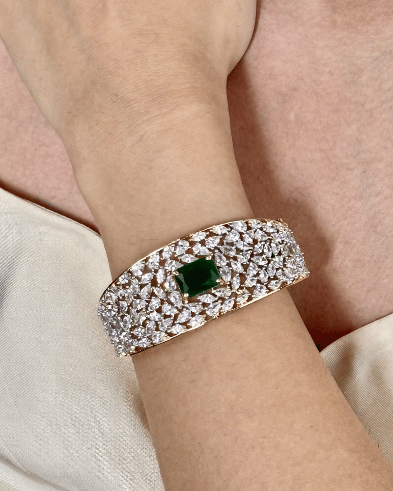 Emera Diamond Garland Bracelet | Openable
