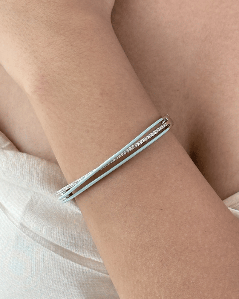 Arctic Grace Diamond Bracelet | Openable