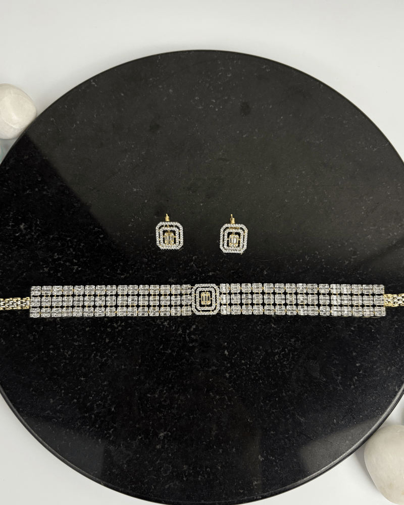 Aaira Diamond Choker