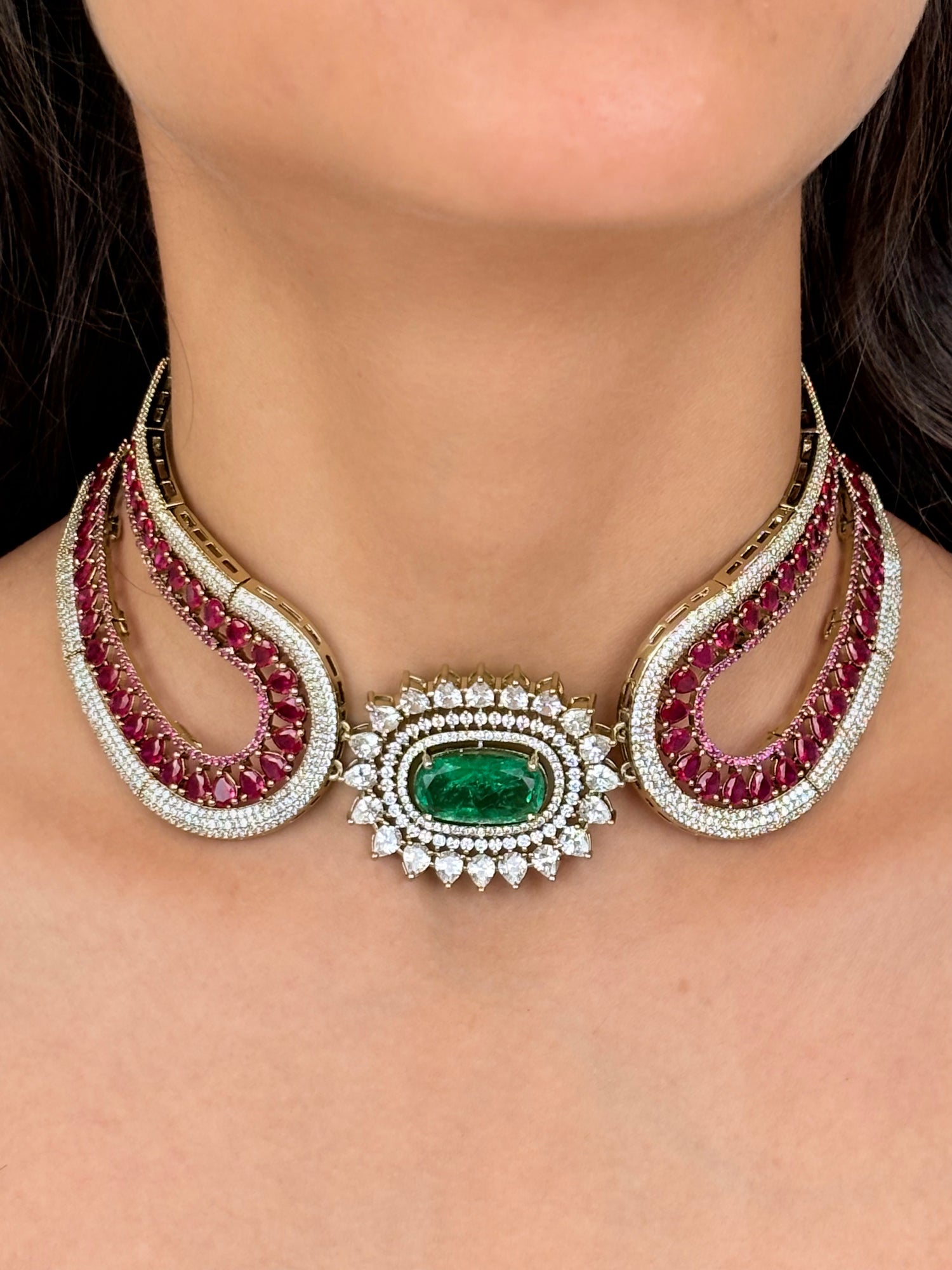 Maharani Emerald Necklace