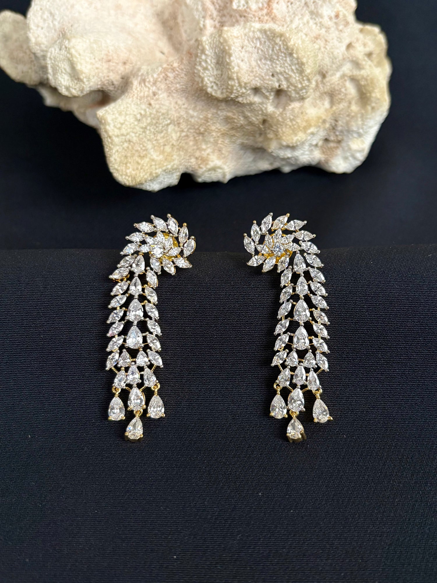 Nova Rain Diamond Danglers