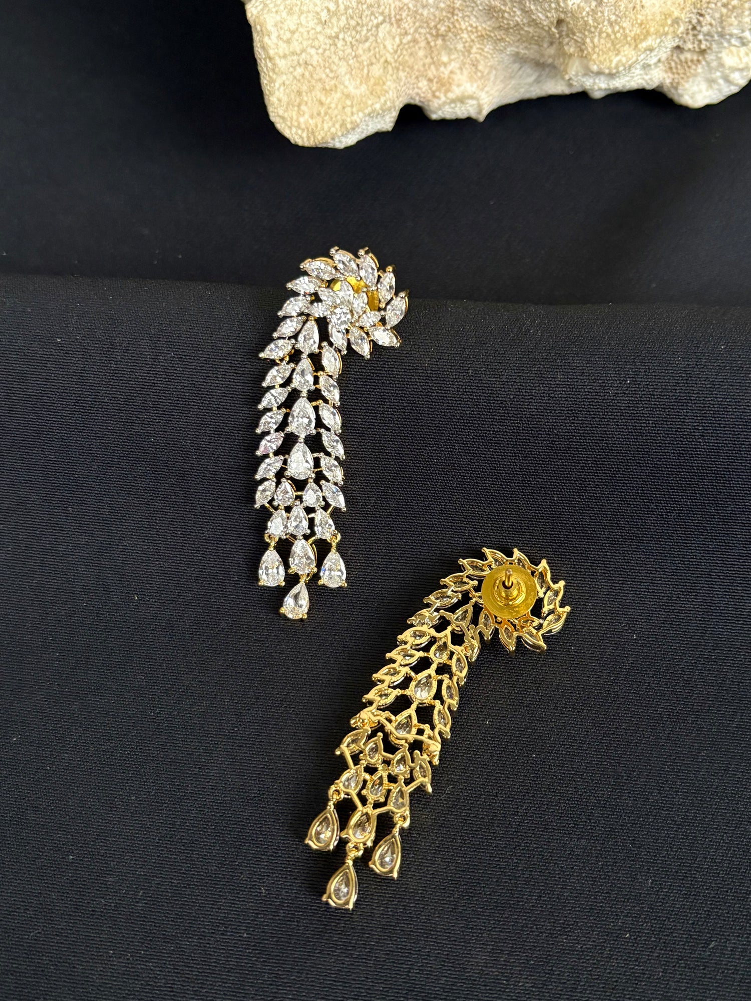 Nova Rain Diamond Danglers