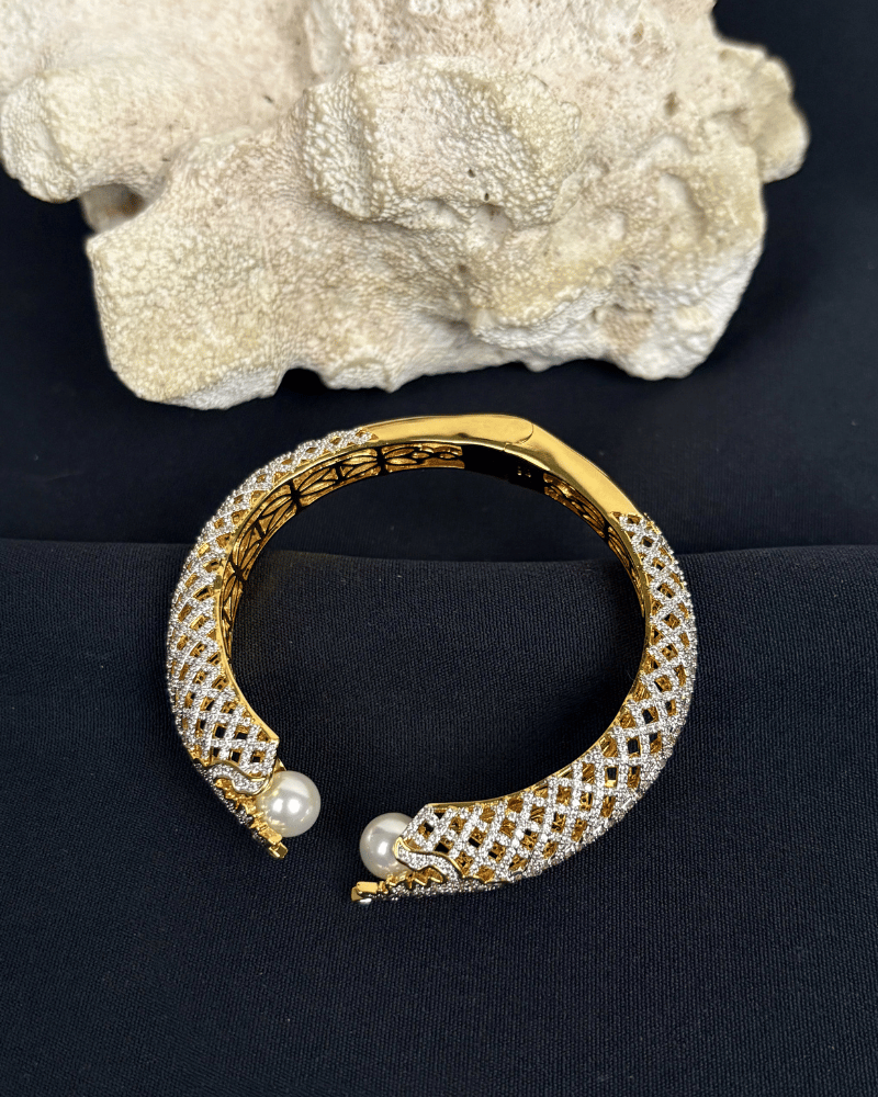 Zivah Diamond Pearl Cuff