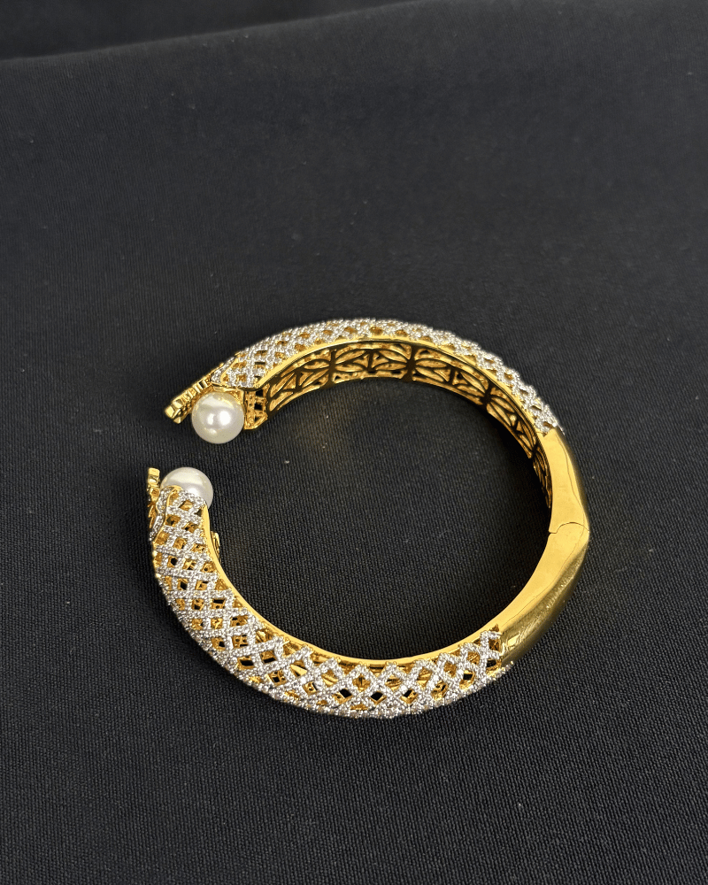 Zivah Diamond Pearl Cuff