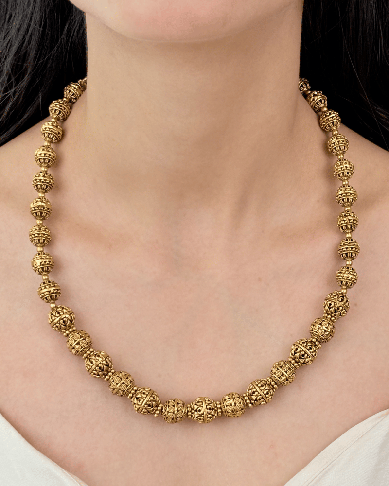 Parampara Golden Matar Mala