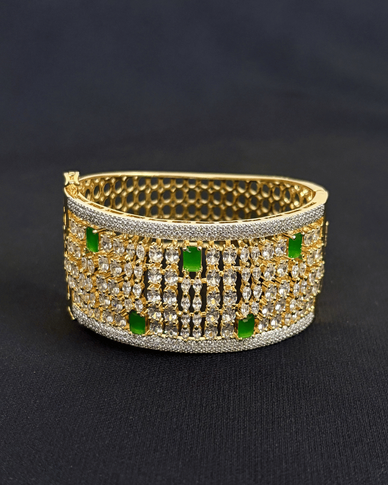 The Emerald Diamond Cuff
