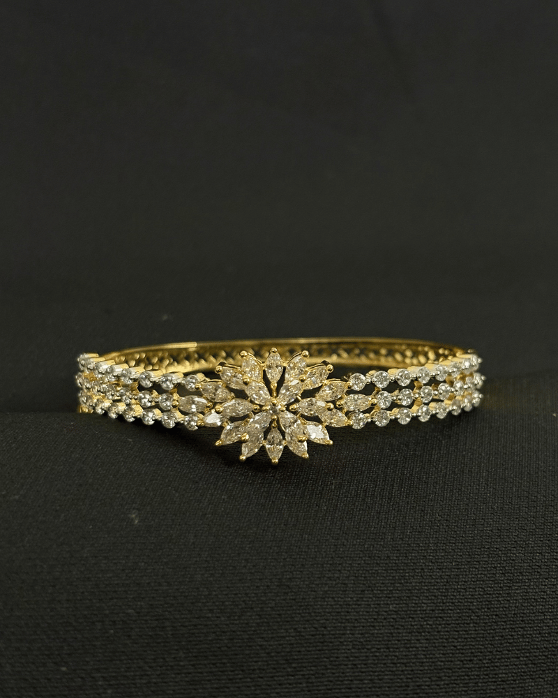 Sitara Bloom Diamond Bracelet | Openable