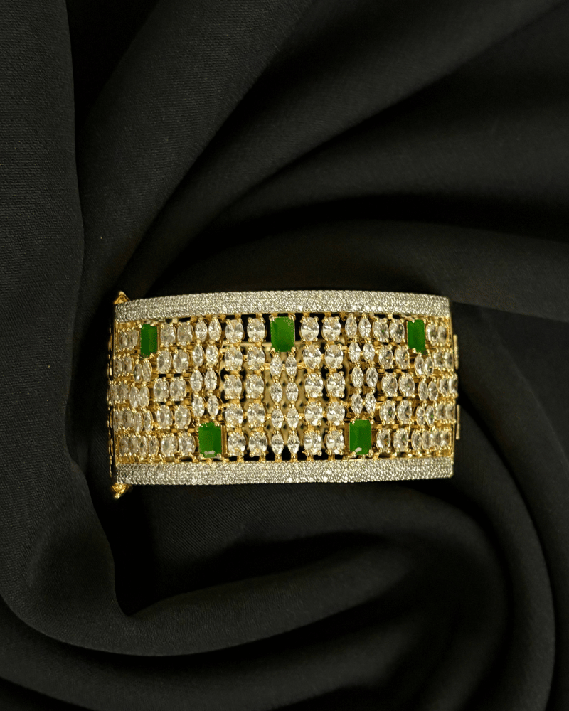 The Emerald Diamond Cuff