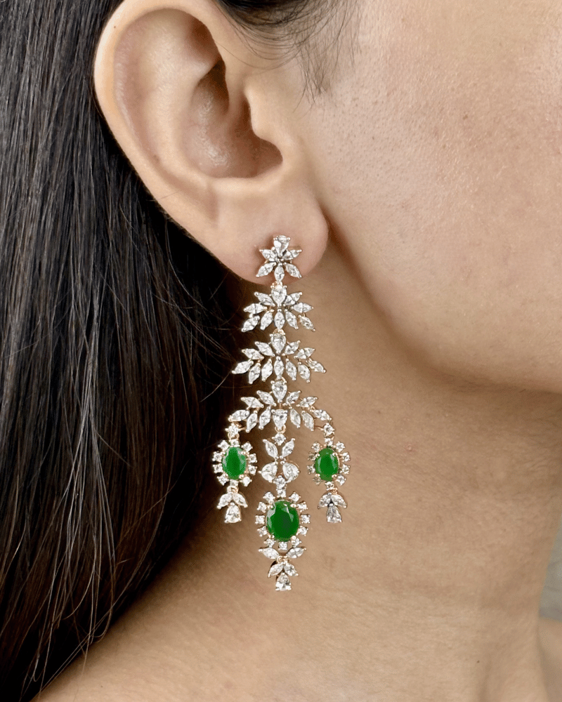 Shahi Emerald Bel Danglers