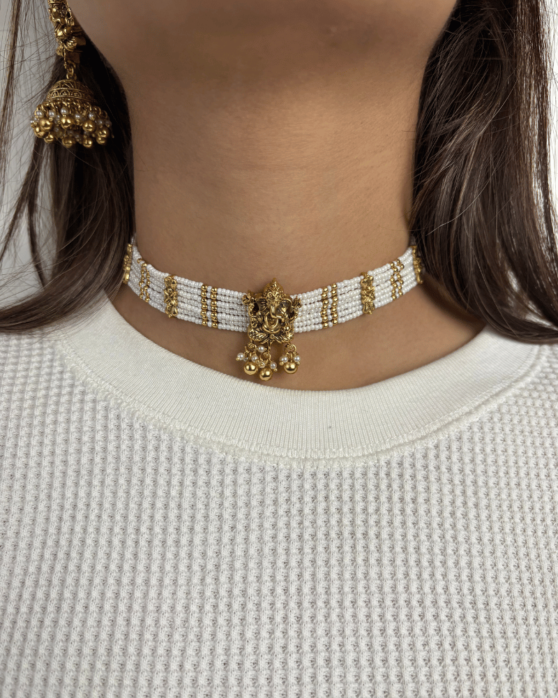 Ganesha Temple Choker