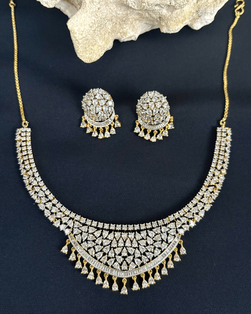 The Parati Diamond Necklace | 18K Gold Plating