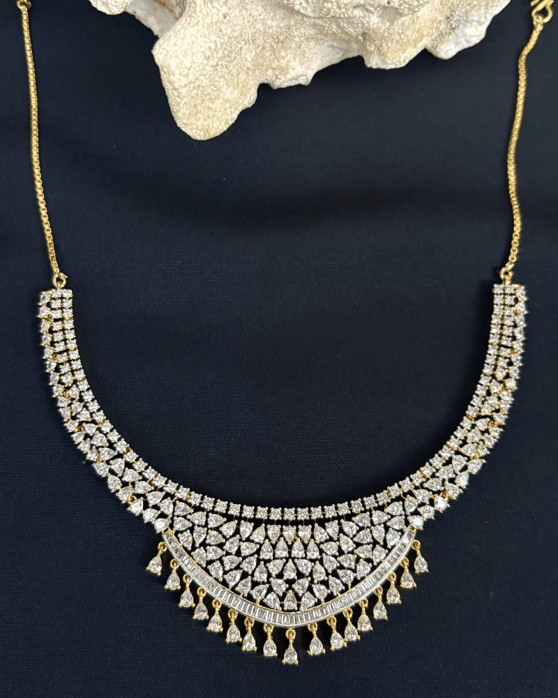 The Parati Diamond Necklace | 18K Gold Plating