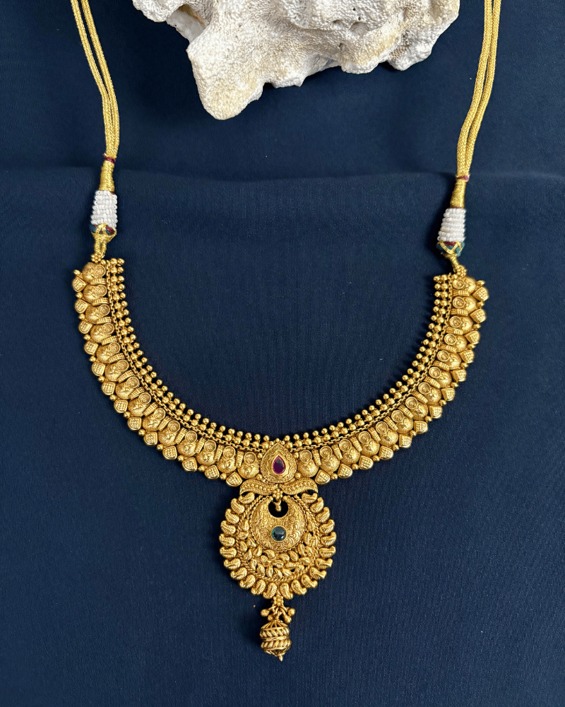 Rajsi Golden Necklace