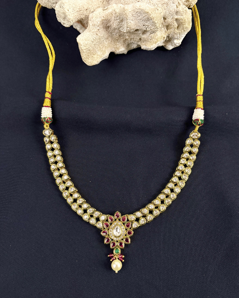 Double Line Reverse AD Ruby Haar