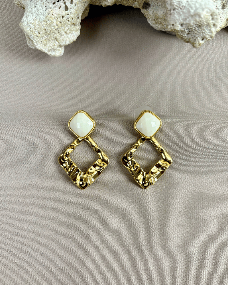 Box Frame Earrings