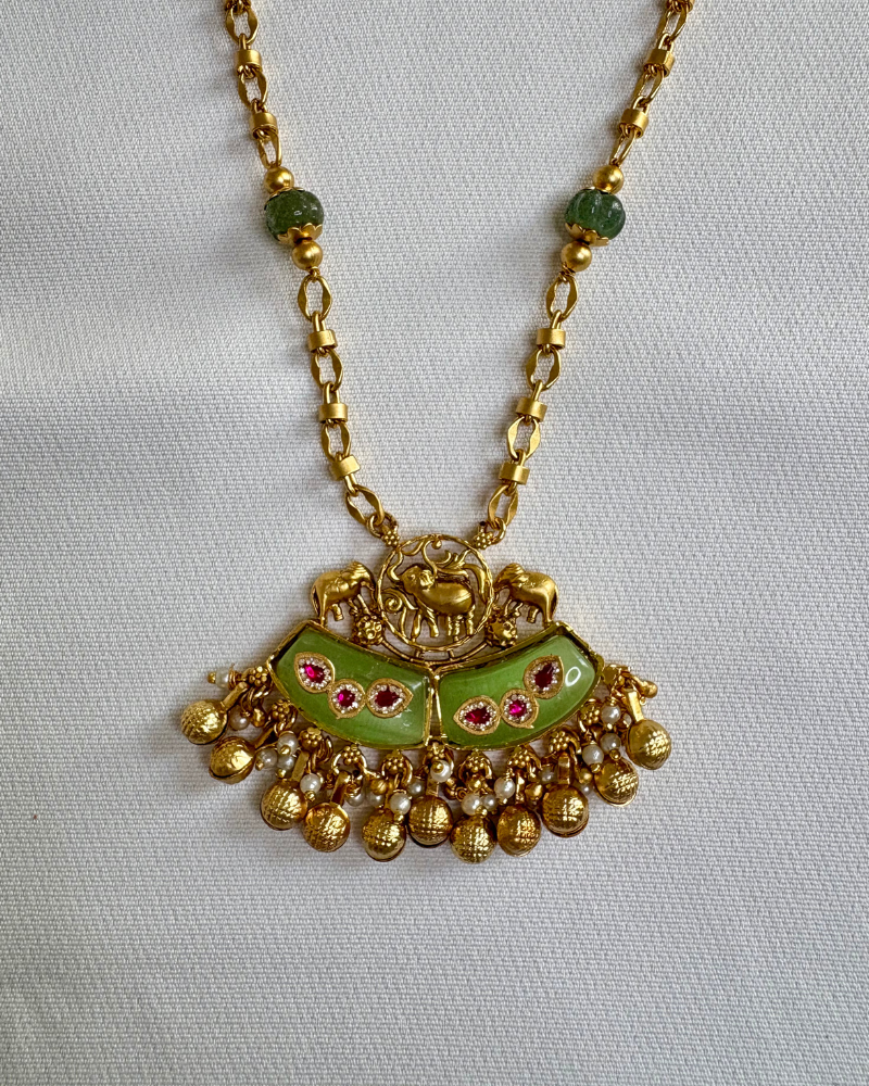 Timeless Rajwada Pendant Set