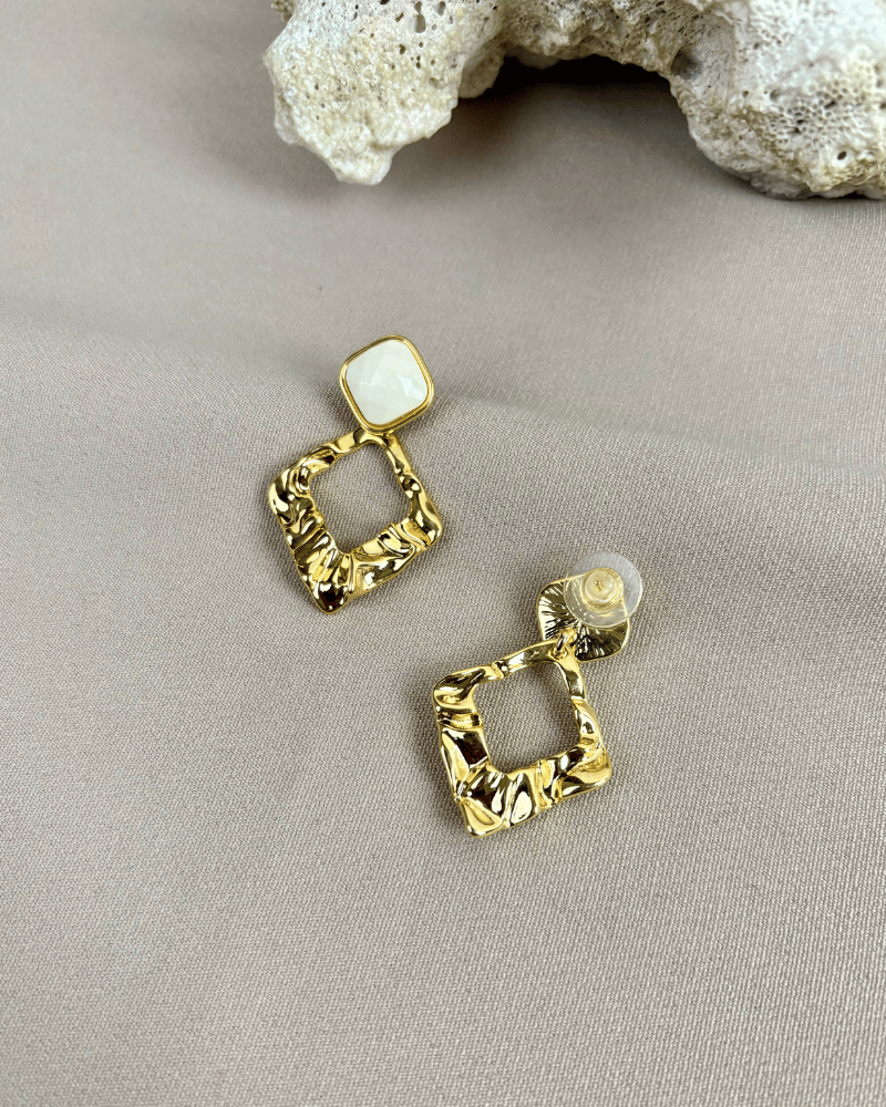 Box Frame Earrings