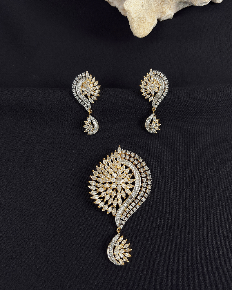 Radiant Diamond Pendant