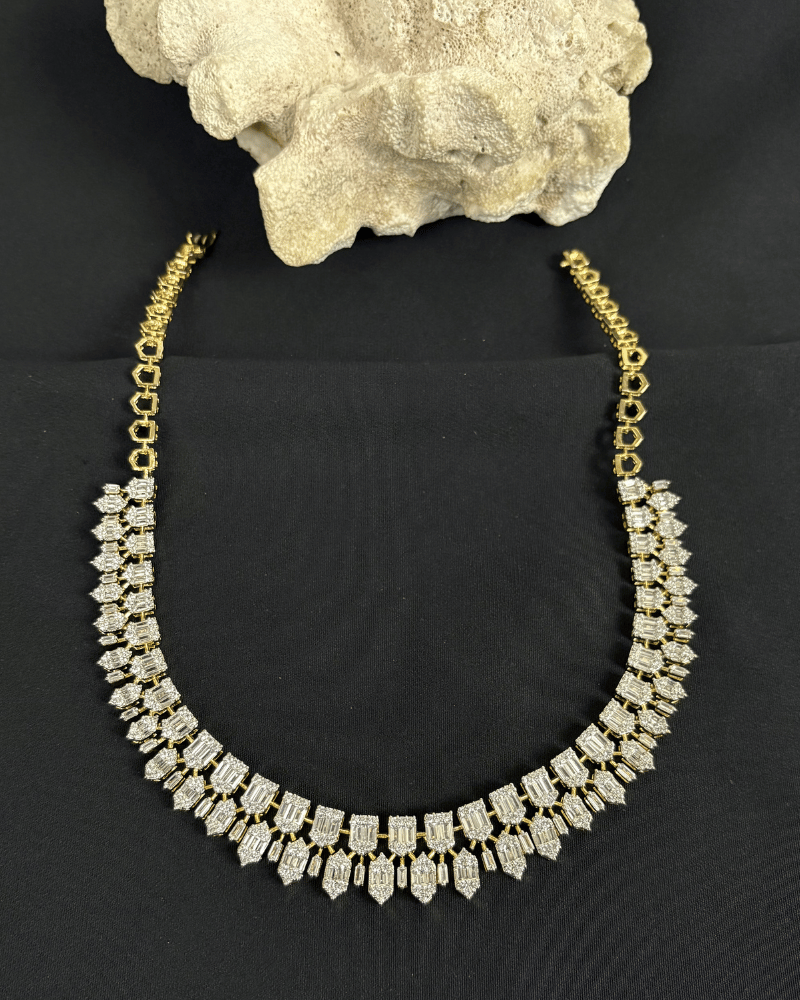 The Cascade Diamond Necklace