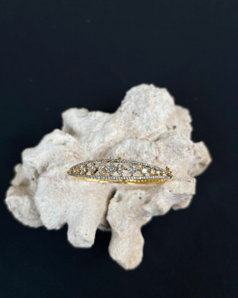 Freya Diamond Bracelet | 18K Gold Plating