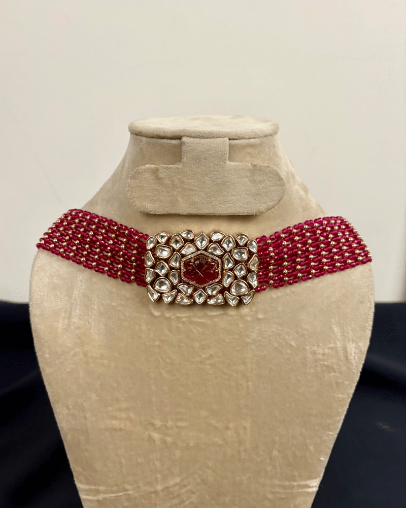 Ruby Heirloom Choker Set
