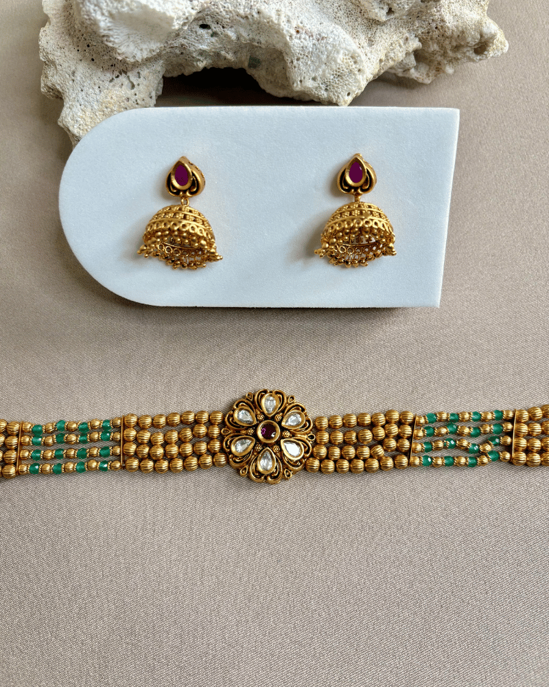 Golden Choker Set