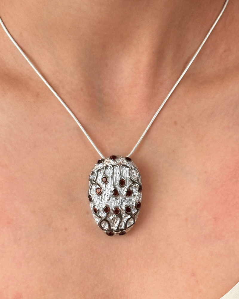 Terra Noir Pendant | Without Chain | 92.5 Silver Jewellery