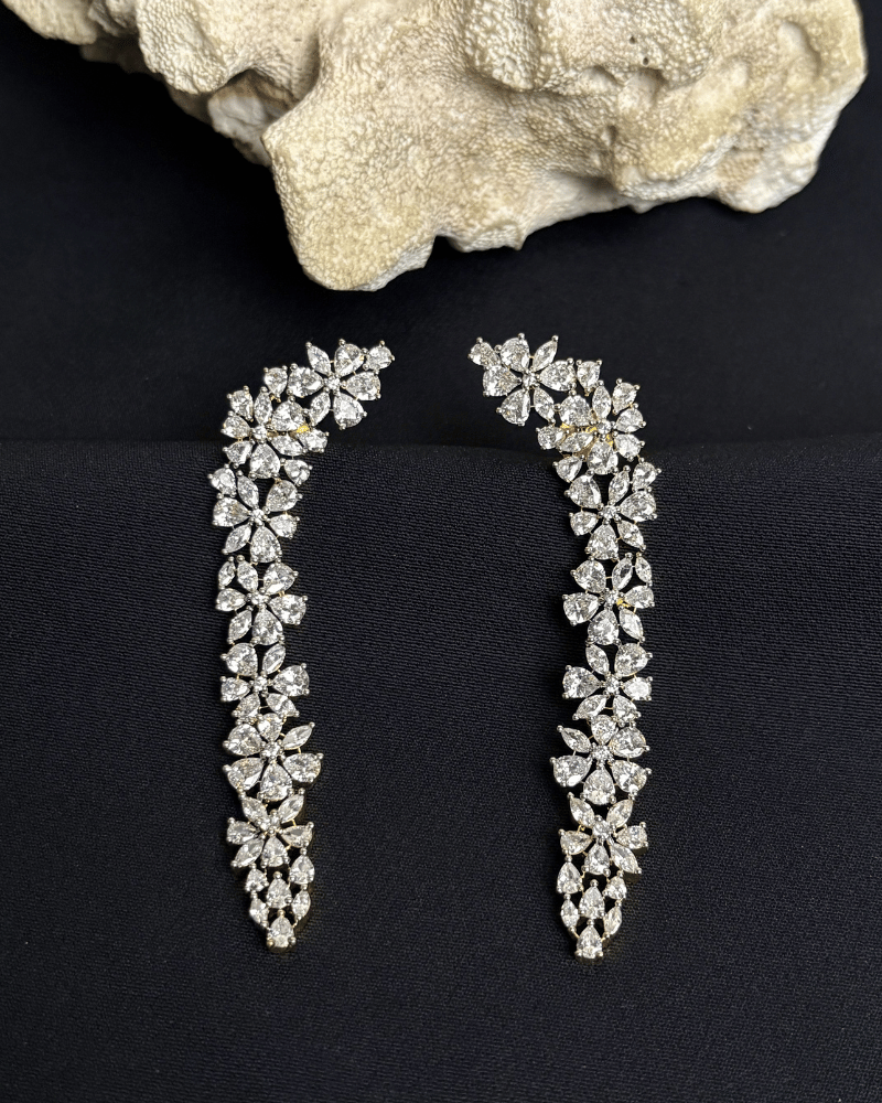 Zaflora Diamond Earrings