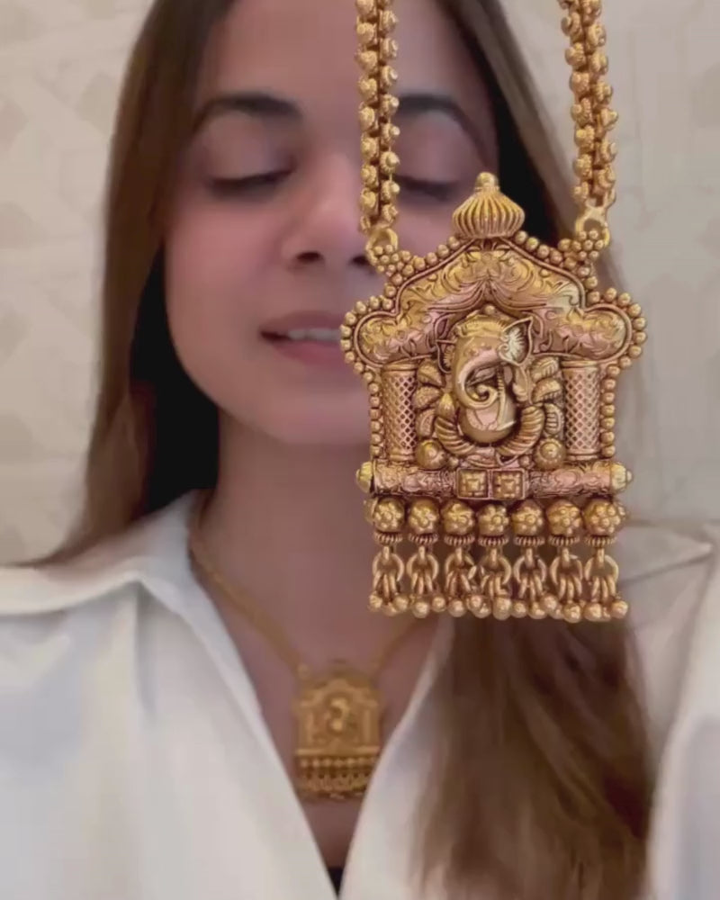 Ganesha Pendant Set