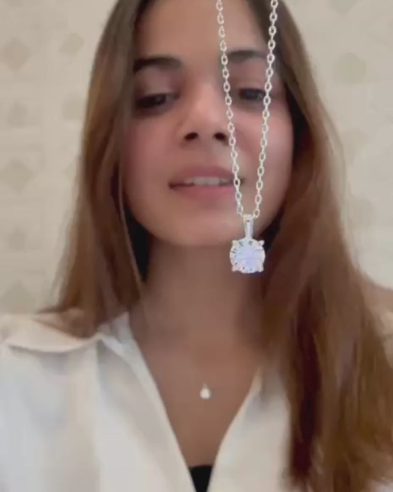 Eternal Solitaire Pendant Set