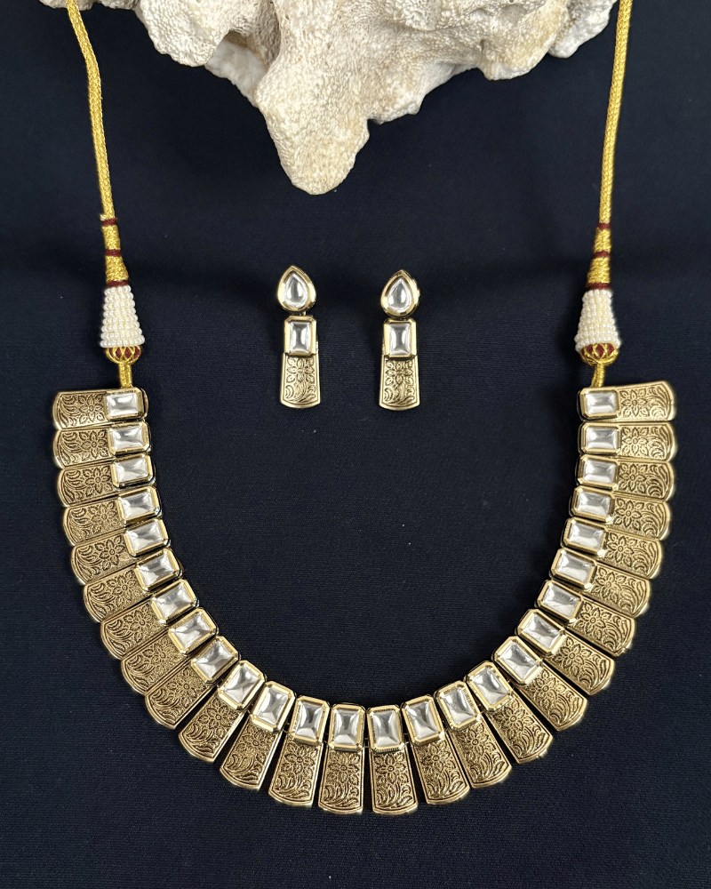 Royal Manikarnika Kundan Necklace | Mint Work